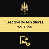 Création de Miniatures YouTube - Caretti and Co